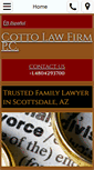 Mobile Screenshot of cottolawfirm.com